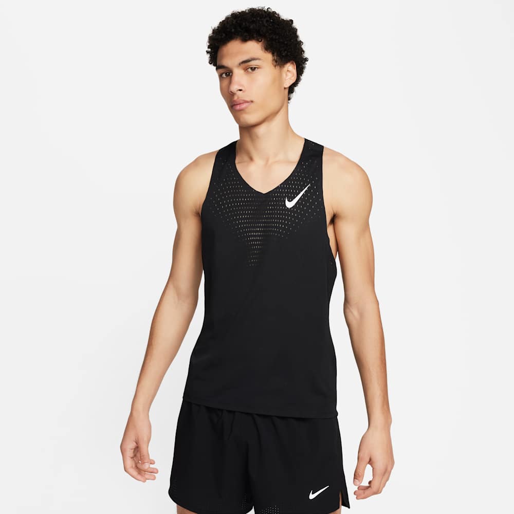 Camisetas y esqueletos para correr para hombre en negro · FN4231-010 - vista 1