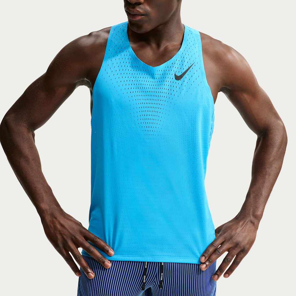 Camisetas y esqueletos para correr para hombre en azul · FN4231-418 - vista 1