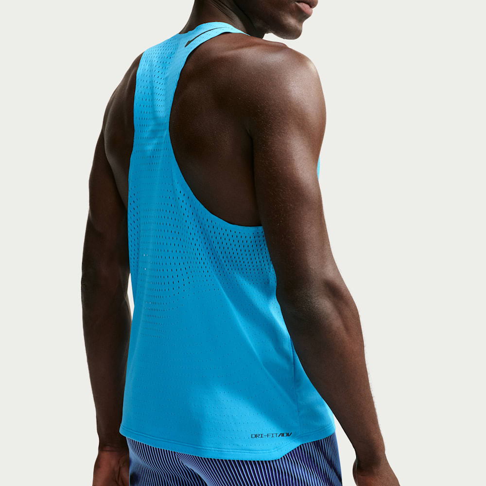Camisetas y esqueletos para correr para hombre en azul · FN4231-418 - vista 2