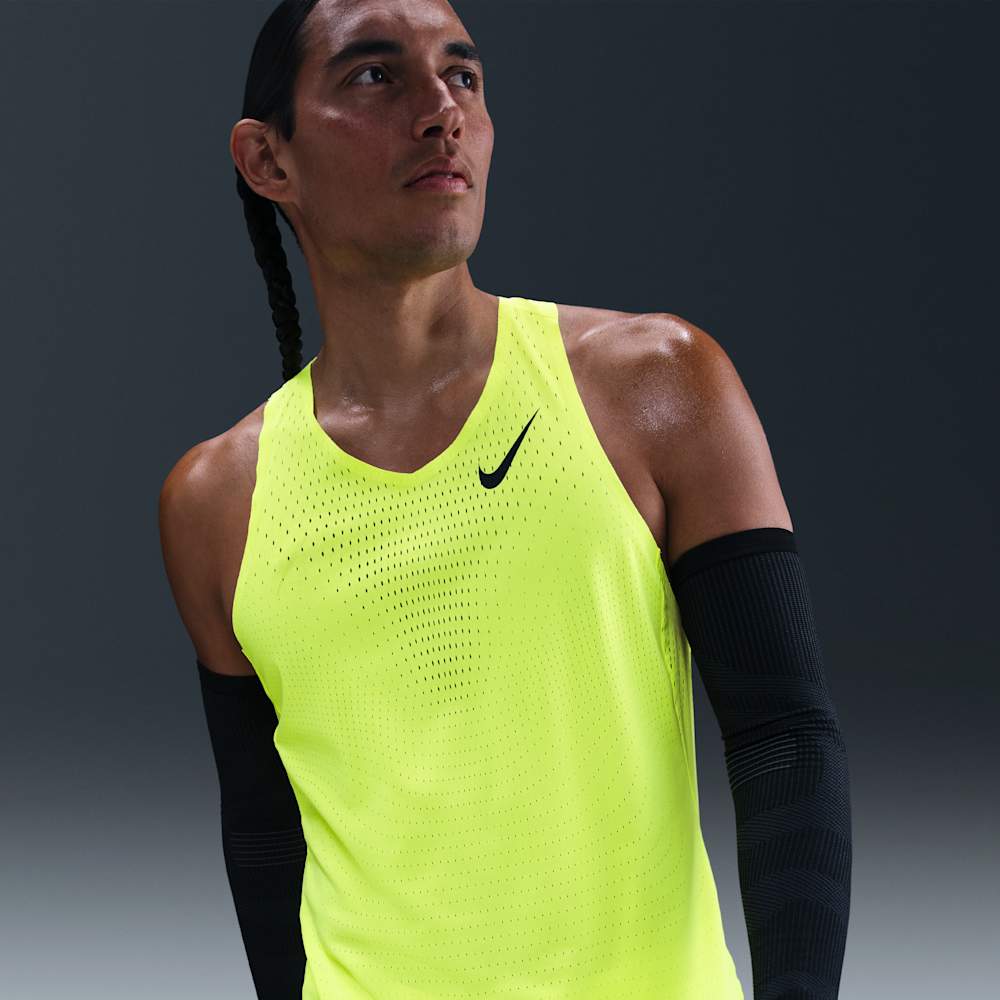 Camisetas y esqueletos para correr para hombre en amarillo · FN4231-702 - vista 1