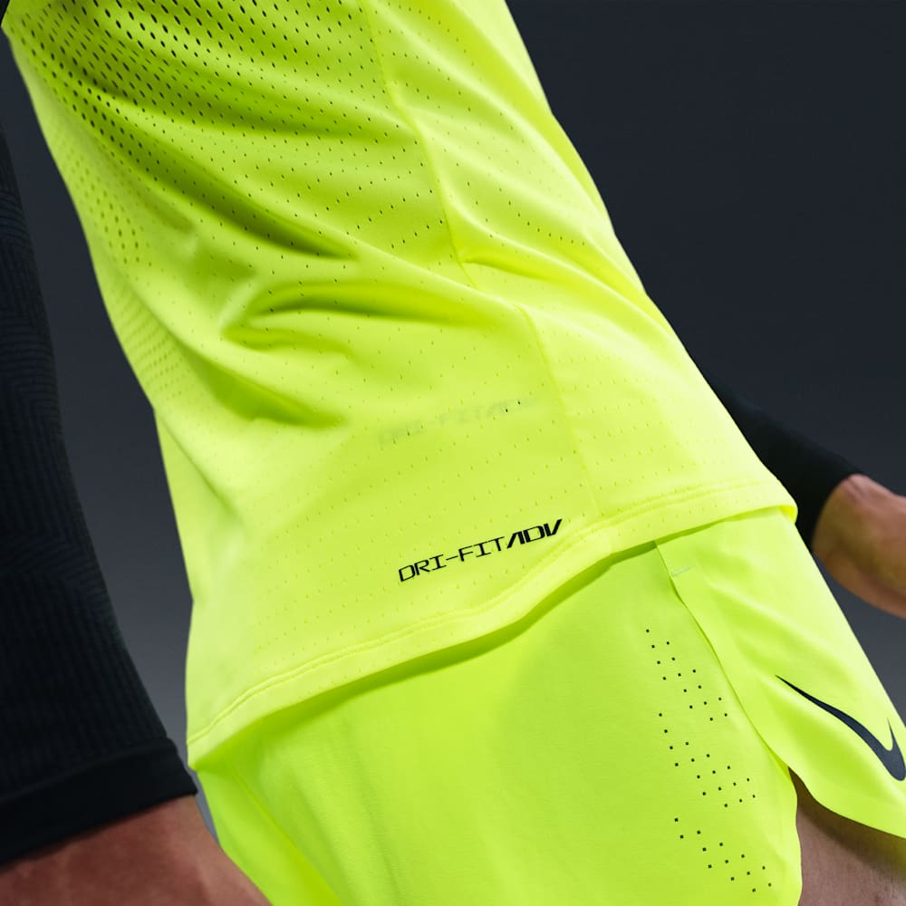 Camisetas y esqueletos para correr para hombre en amarillo · FN4231-702 - vista 6