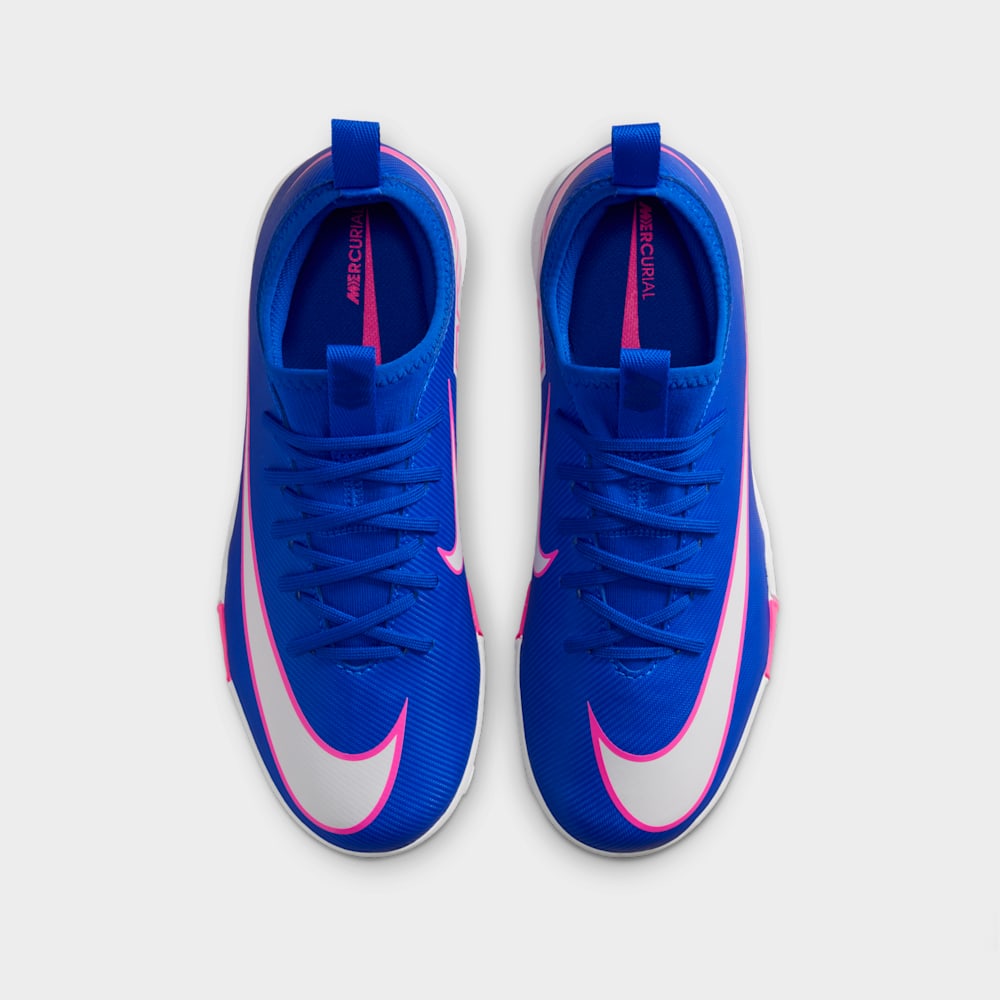 Guayos de fútbol para niño en azul · FQ8284-446 - vista 4