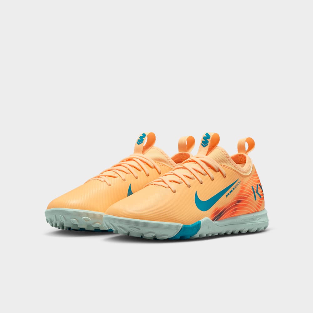 Guayos de fútbol para niño en naranja · FQ8285-801 - vista 5