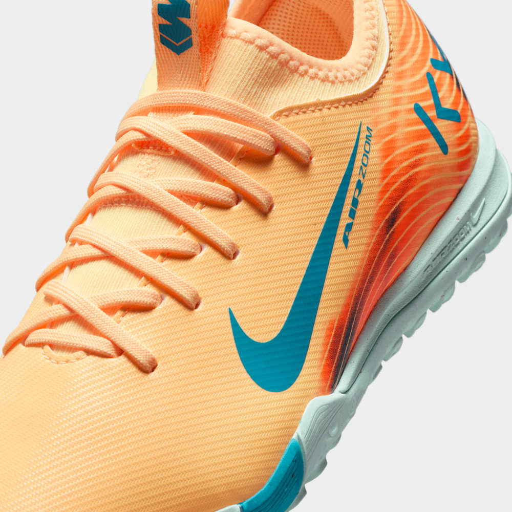 Guayos de fútbol para niño en naranja · FQ8285-801 - vista 7