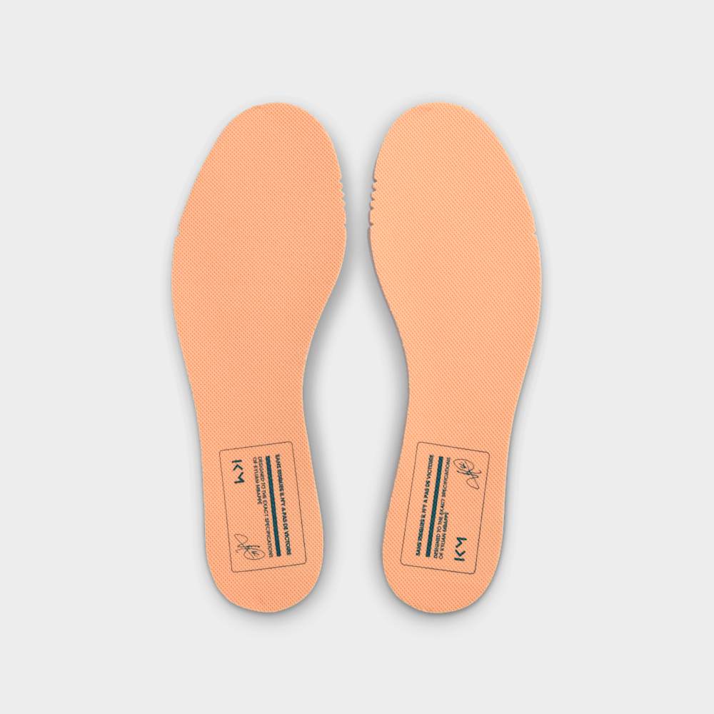 Guayos de fútbol para niño en naranja · FQ8285-801 - vista 9