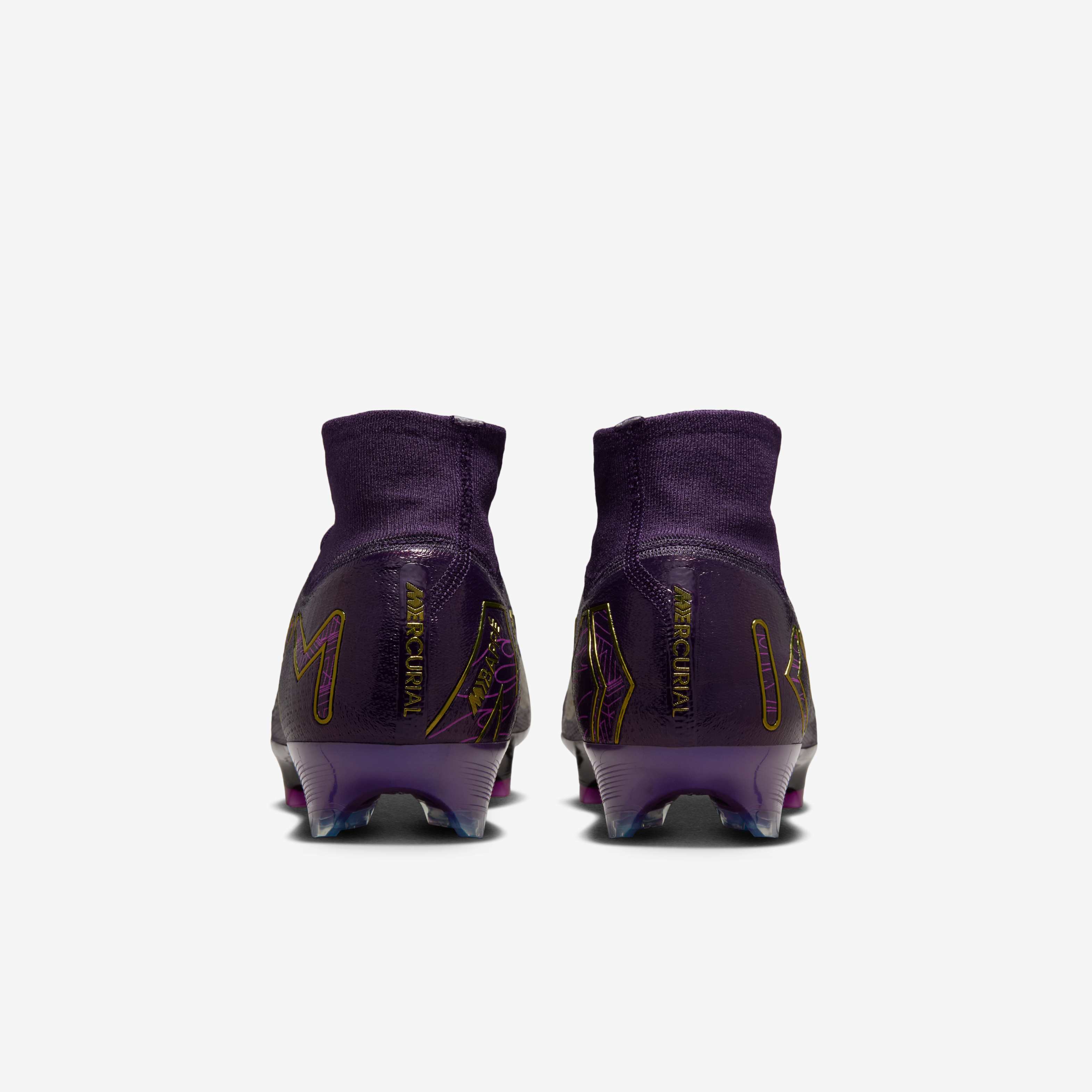 Guayos de fútbol para hombre en morado · FQ8692-500 - vista 6