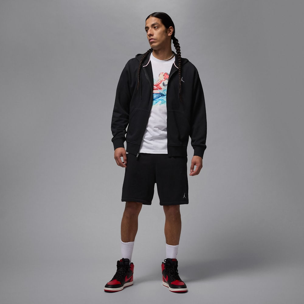 Buzos casual para hombre en negro · FV7291-010 - vista 8