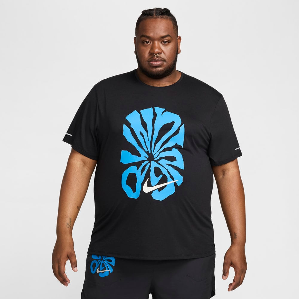 Camisetas y esqueletos para correr para hombre en negro · FZ1080-010 - vista 9
