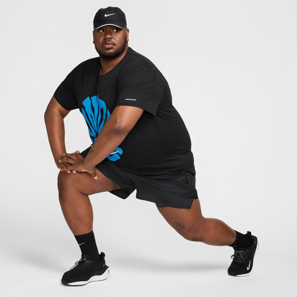 Camisetas y esqueletos para correr para hombre en negro · FZ1080-010 - vista 14