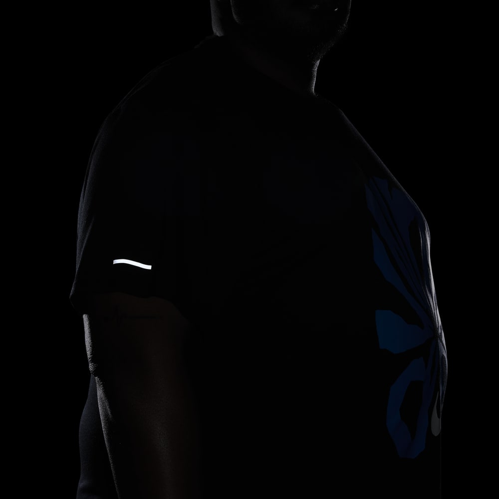 Camisetas y esqueletos para correr para hombre en negro · FZ1080-010 - vista 15