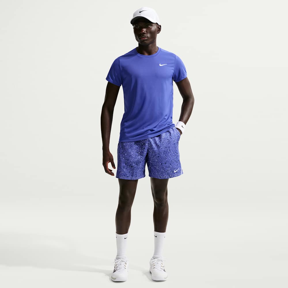 Camisetas y esqueletos para tennis para hombre en azul · FZ6921-430 - vista 4