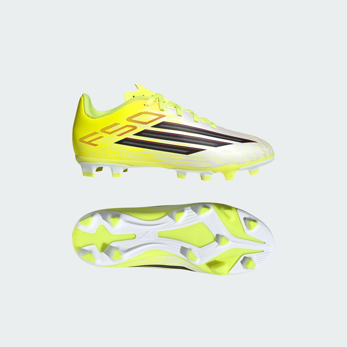Guayos de fútbol para niños color verde y negro - vista 1