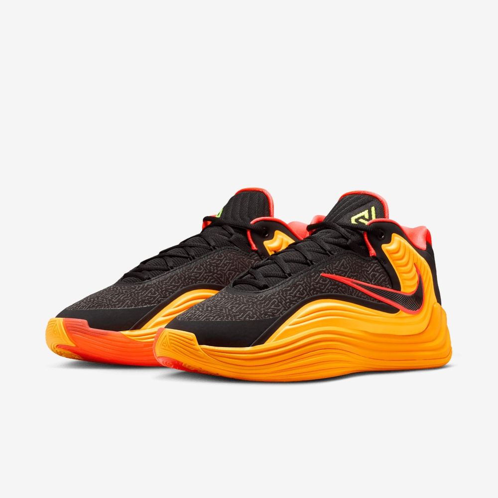 Tenis de básquetbol para hombre en negro · HF3450-007 - vista 5