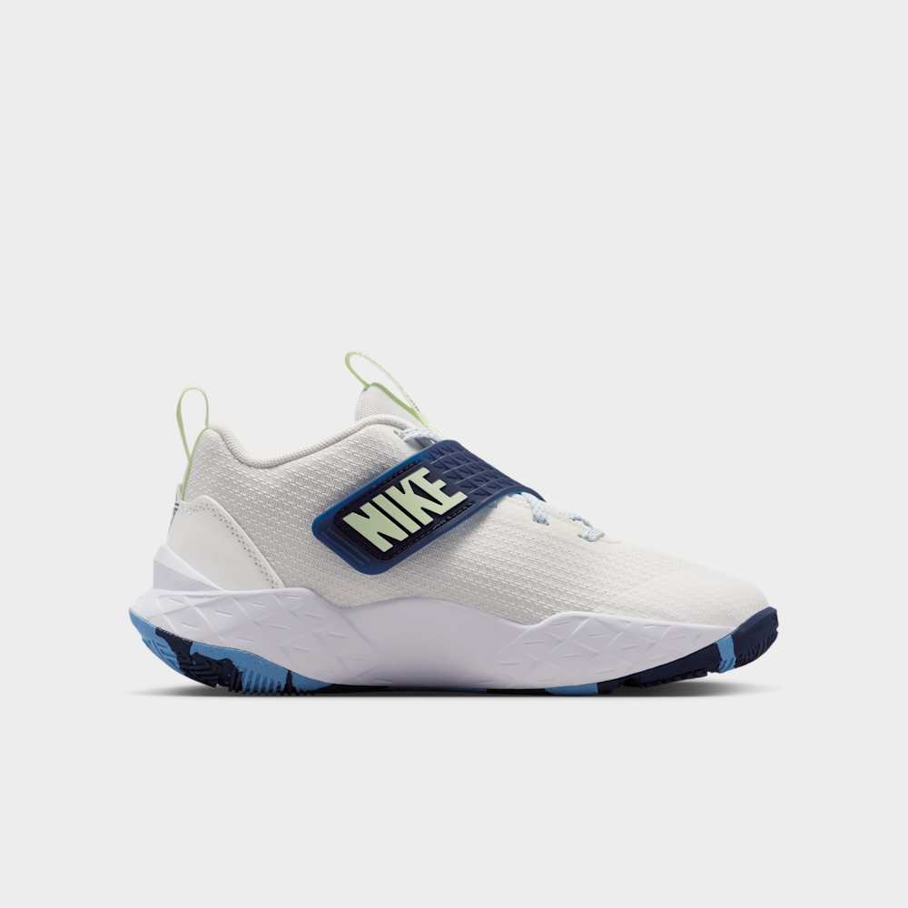 Tenis de básquetbol para niño en blanco · HF6279-104 - vista 3