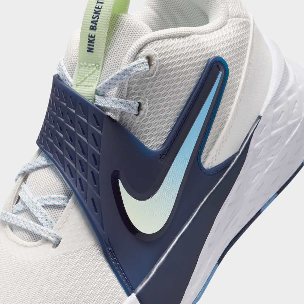Tenis de básquetbol para niño en blanco · HF6279-104 - vista 7