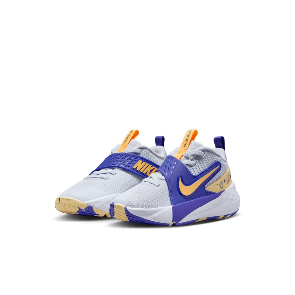 Tenis de básquetbol para niño en gris · HF6280-020 - vista 5