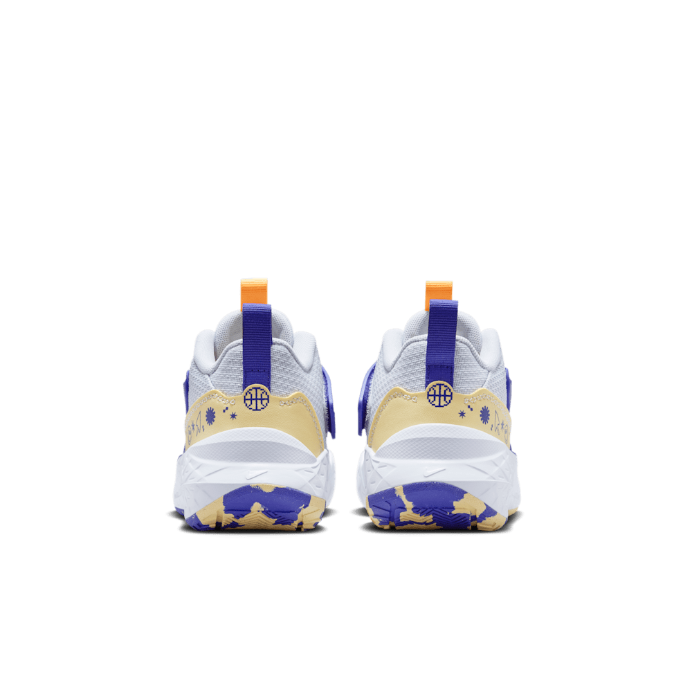 Tenis de básquetbol para niño en gris · HF6280-020 - vista 6