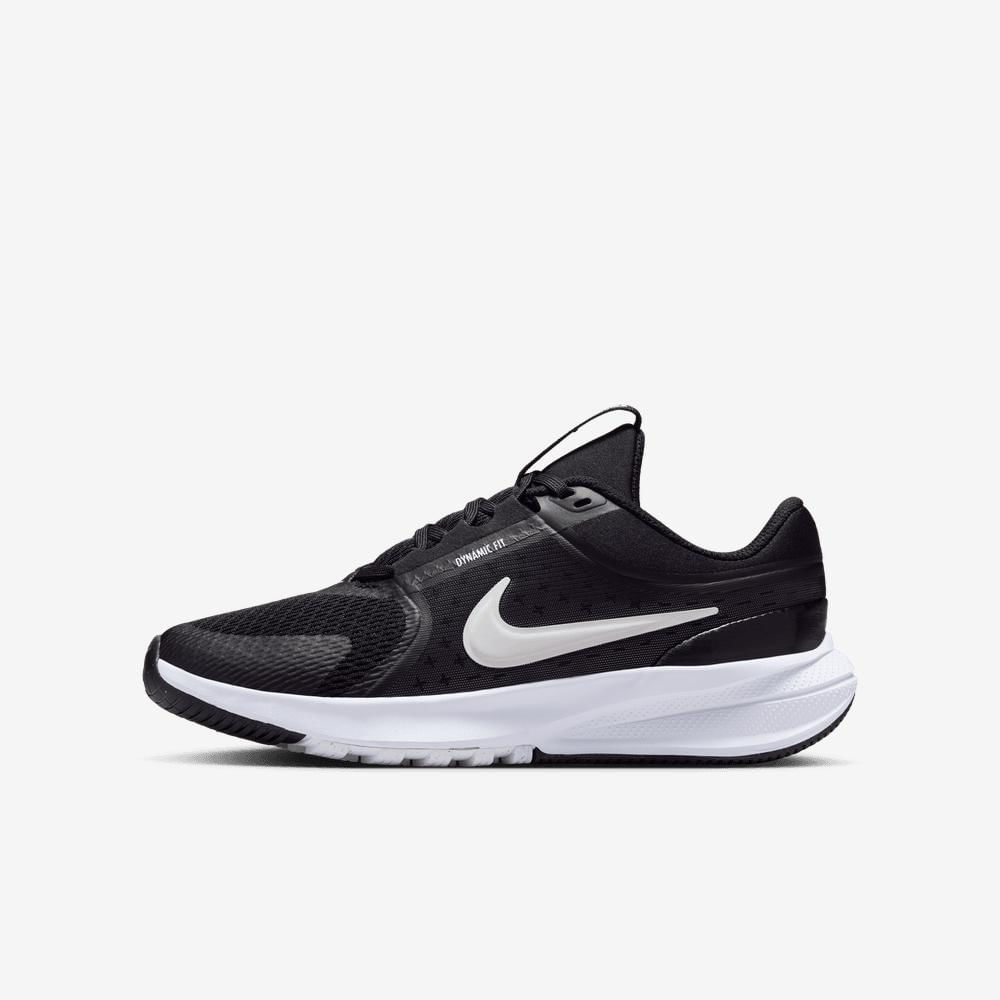 Tenis para correr para niño en negro · HF7004-002 - vista 1