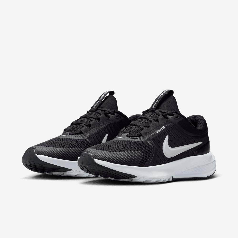 Tenis para correr para niño en negro · HF7004-002 - vista 5