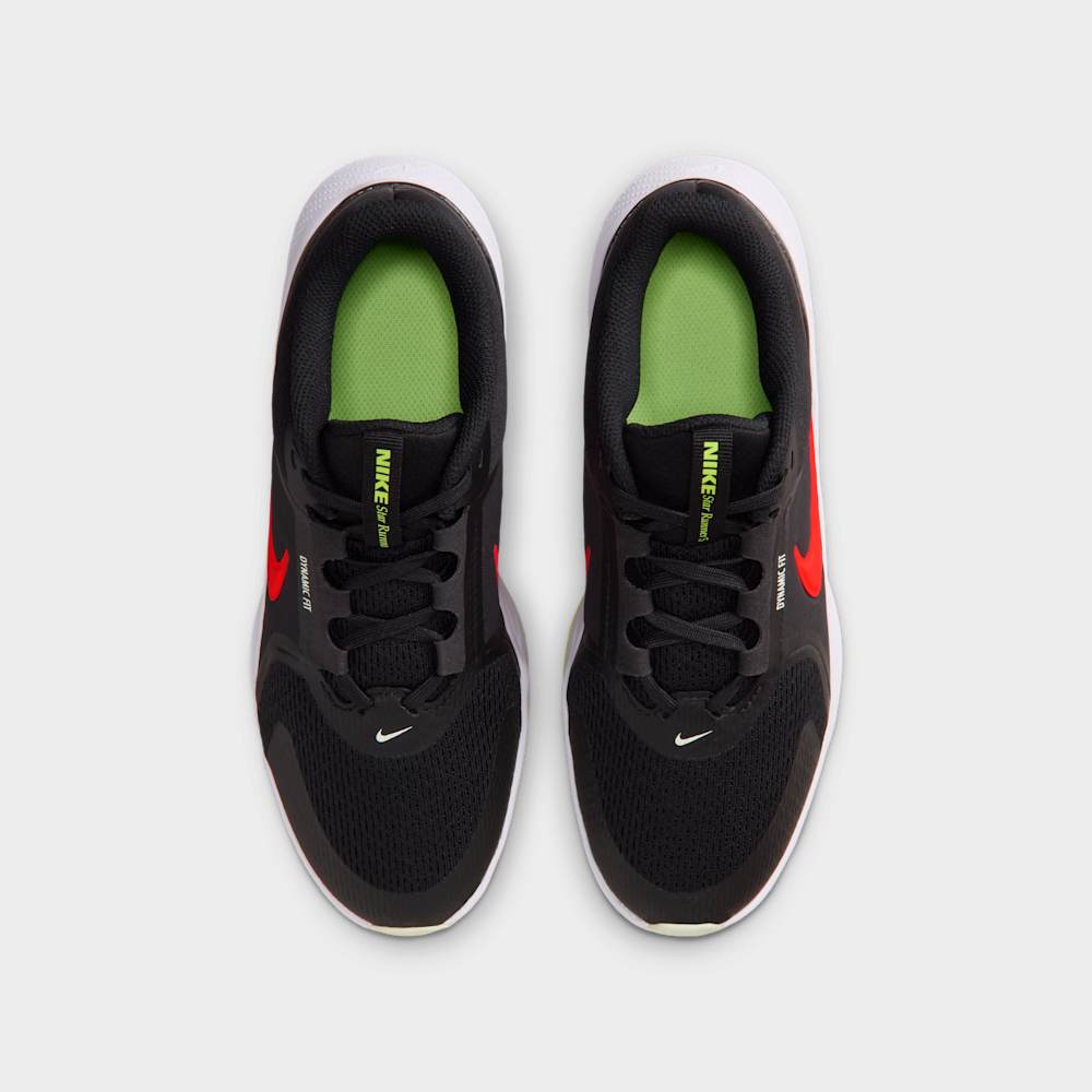 Tenis para correr para niño en negro · HF7004-010 - vista 4