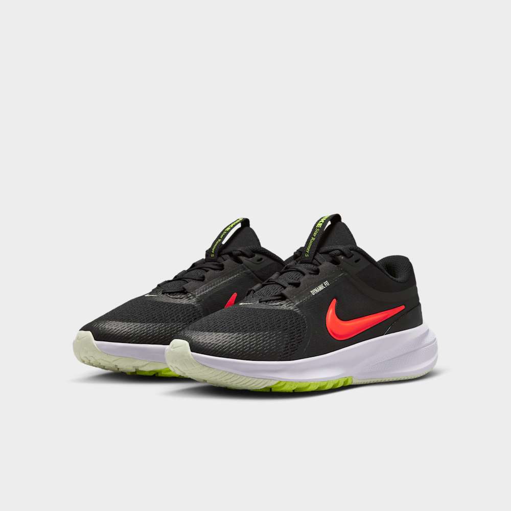Tenis para correr para niño en negro · HF7004-010 - vista 5