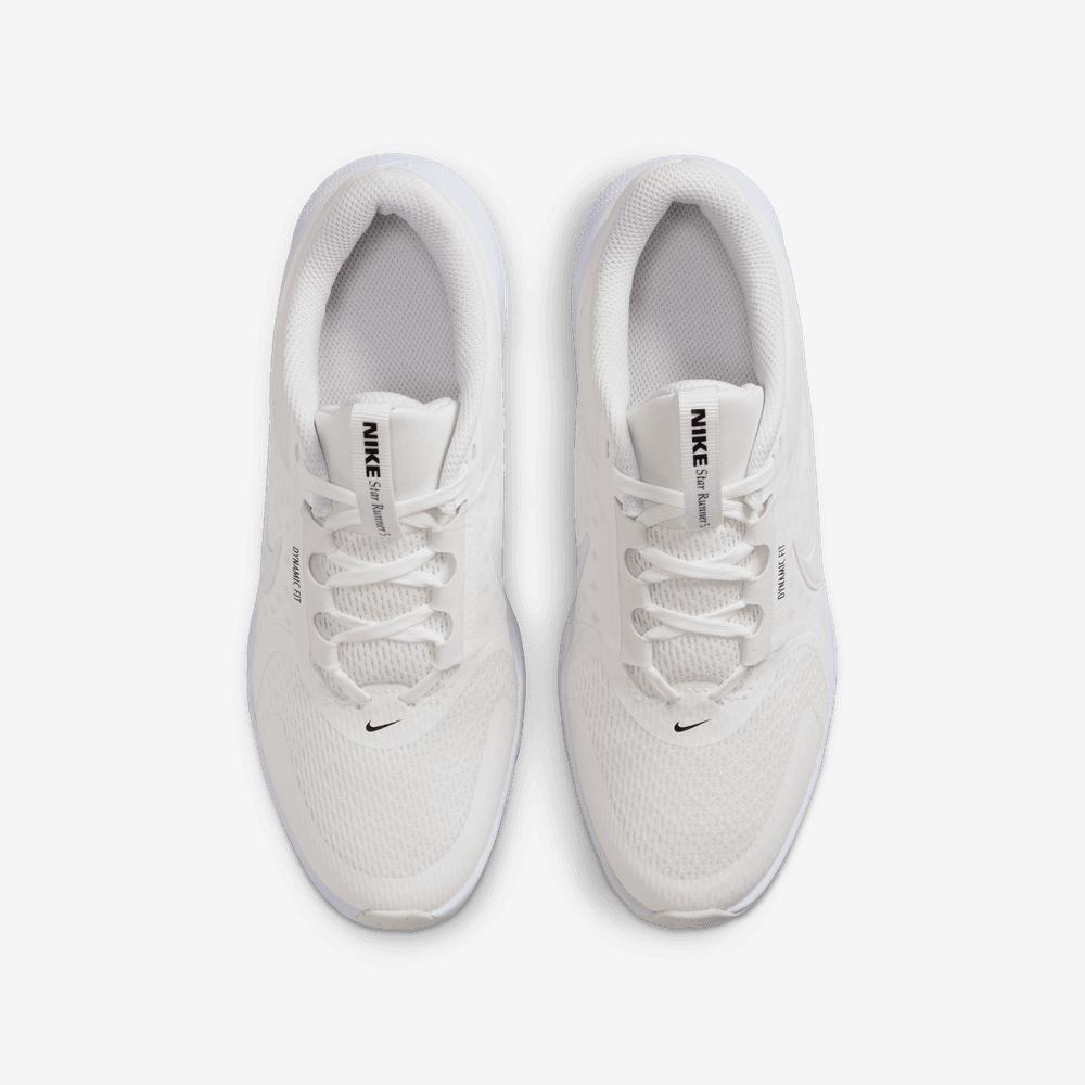 Tenis para correr para niño en blanco · HF7004-101 - vista 4
