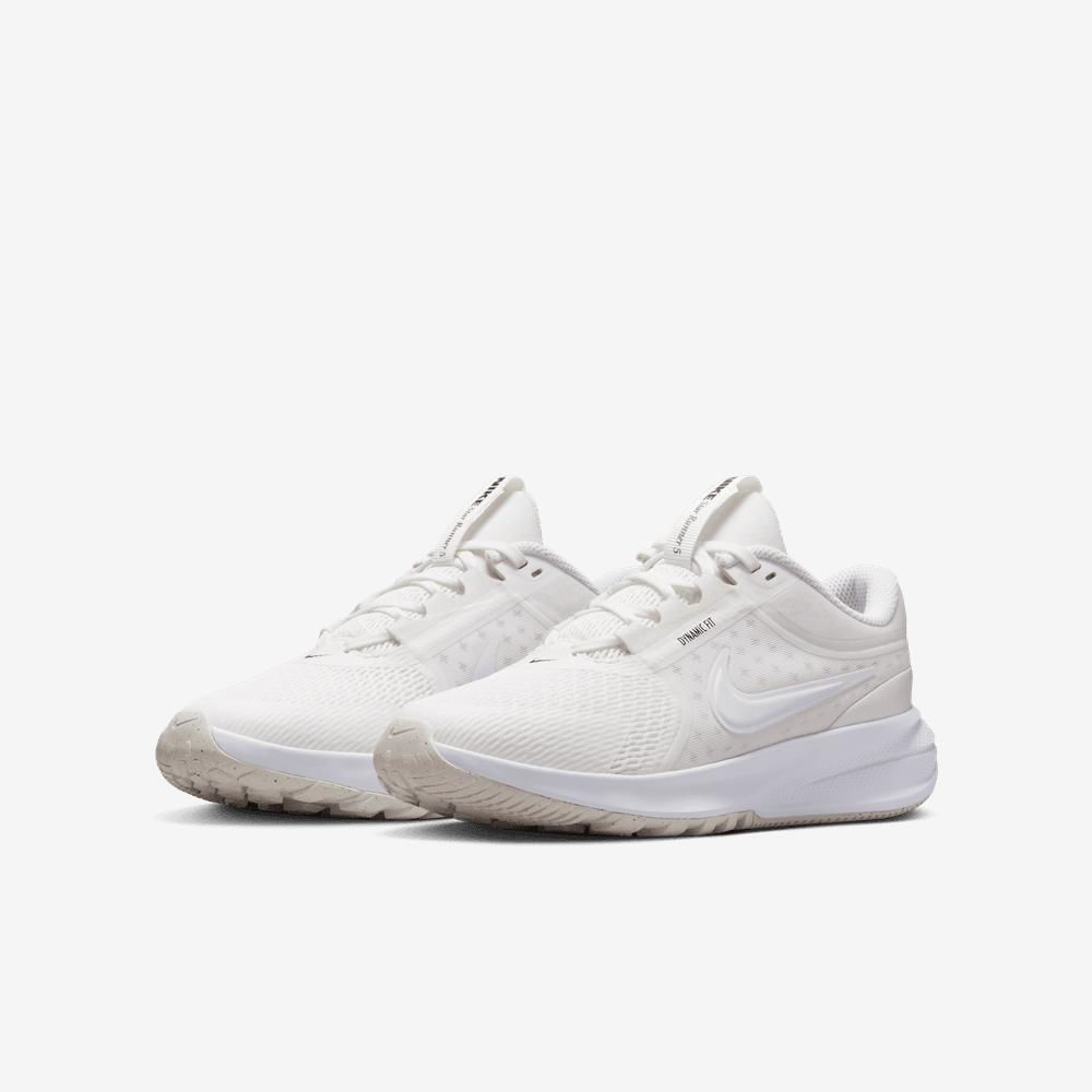 Tenis para correr para niño en blanco · HF7004-101 - vista 5