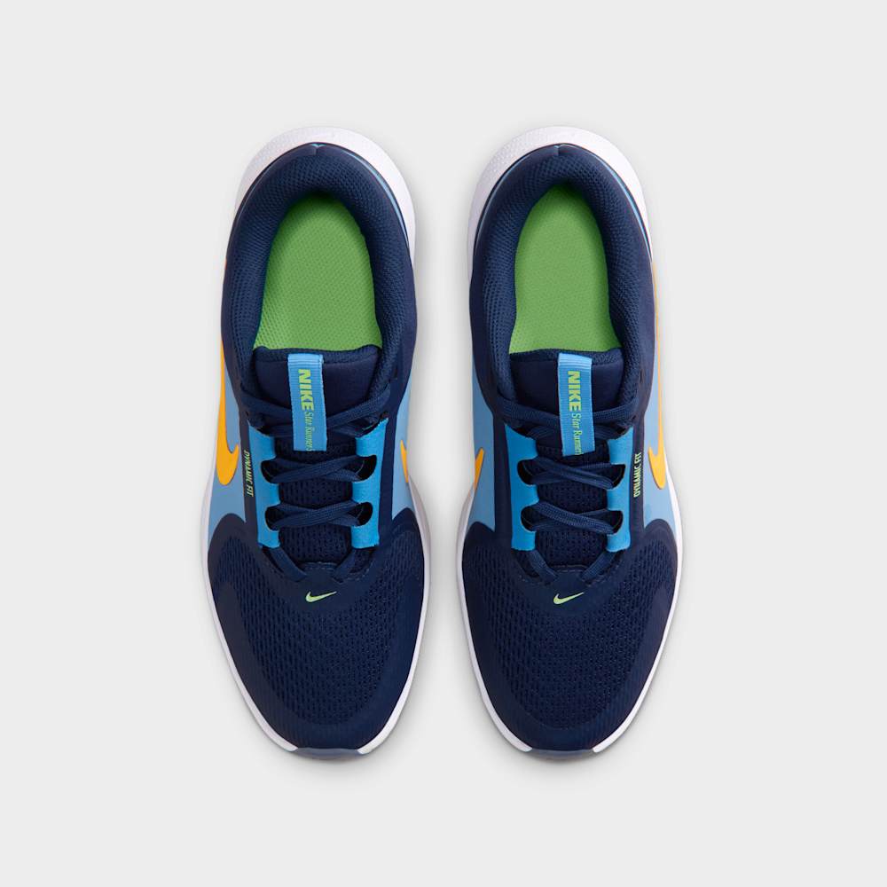 Tenis para correr para niño en azul · HF7004-403 - vista 4