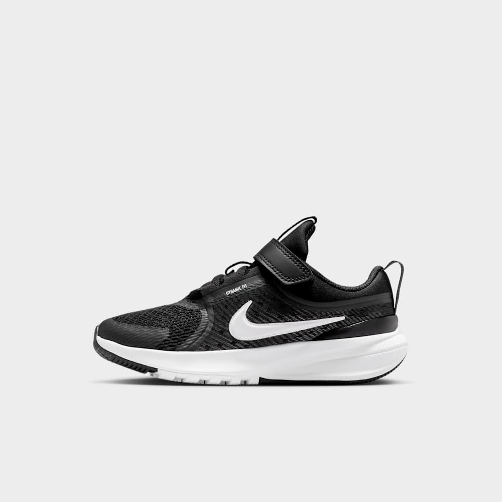Tenis para correr para niño en negro · HF7005-002
