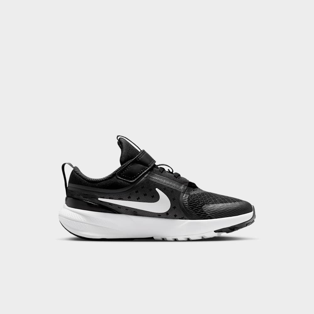 Tenis para correr para niño en negro · HF7005-002 - vista 3