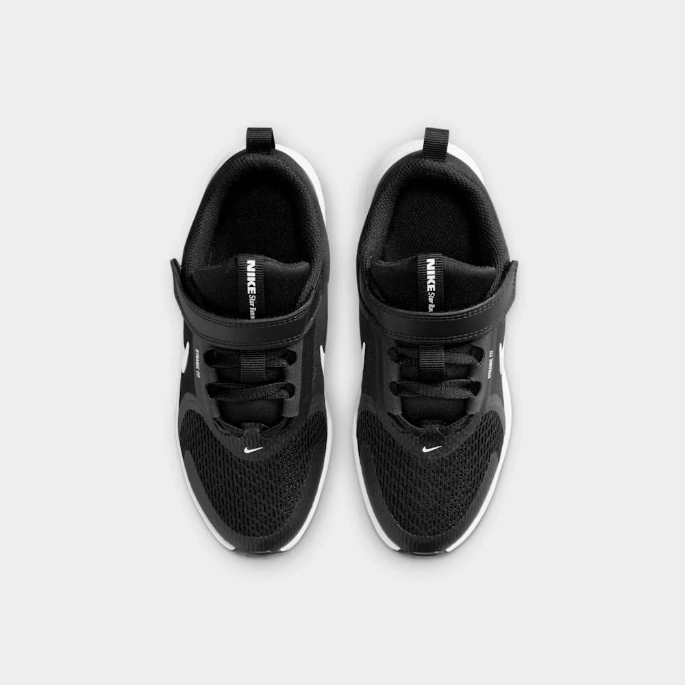 Tenis para correr para niño en negro · HF7005-002 - vista 4