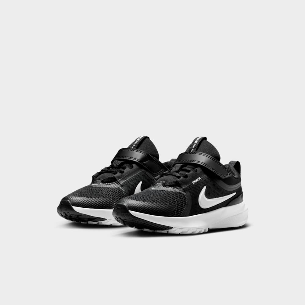 Tenis para correr para niño en negro · HF7005-002 - vista 5