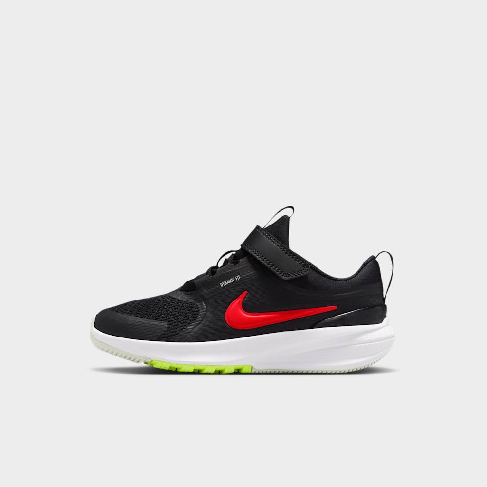 Tenis para correr para niño en negro · HF7005-010 - vista 1
