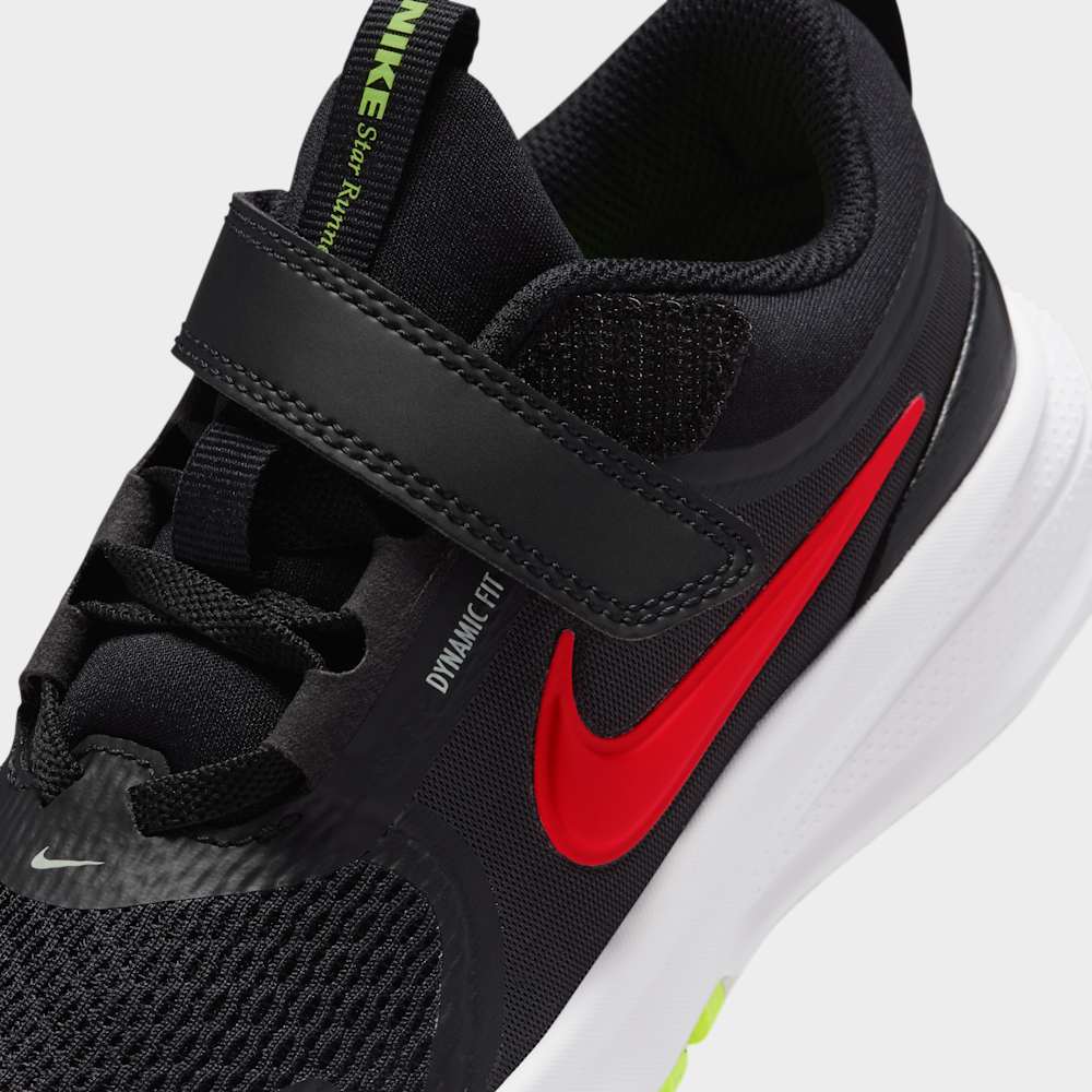 Tenis para correr para niño en negro · HF7005-010 - vista 7