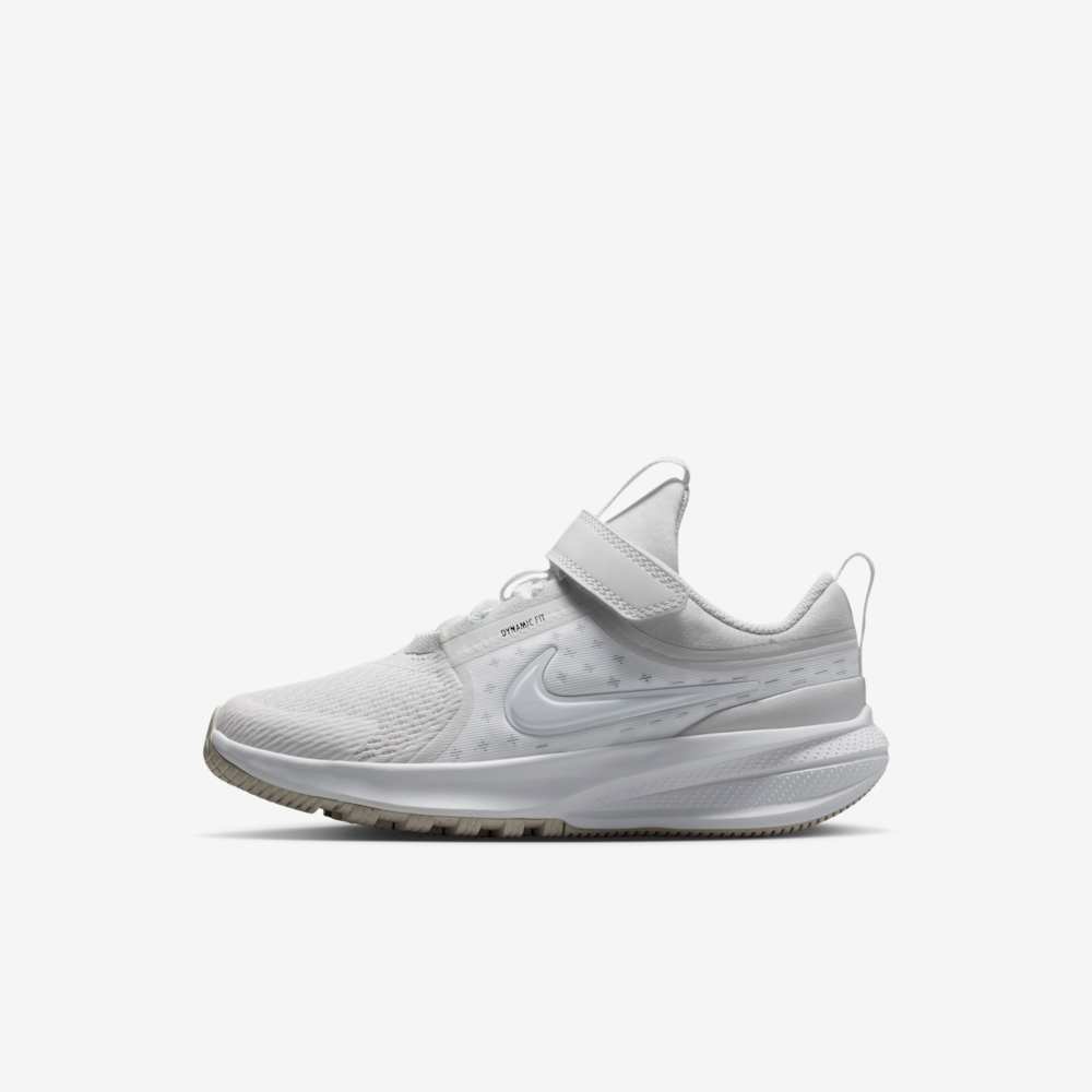 Tenis para correr para niño en blanco · HF7005-101 - vista 1