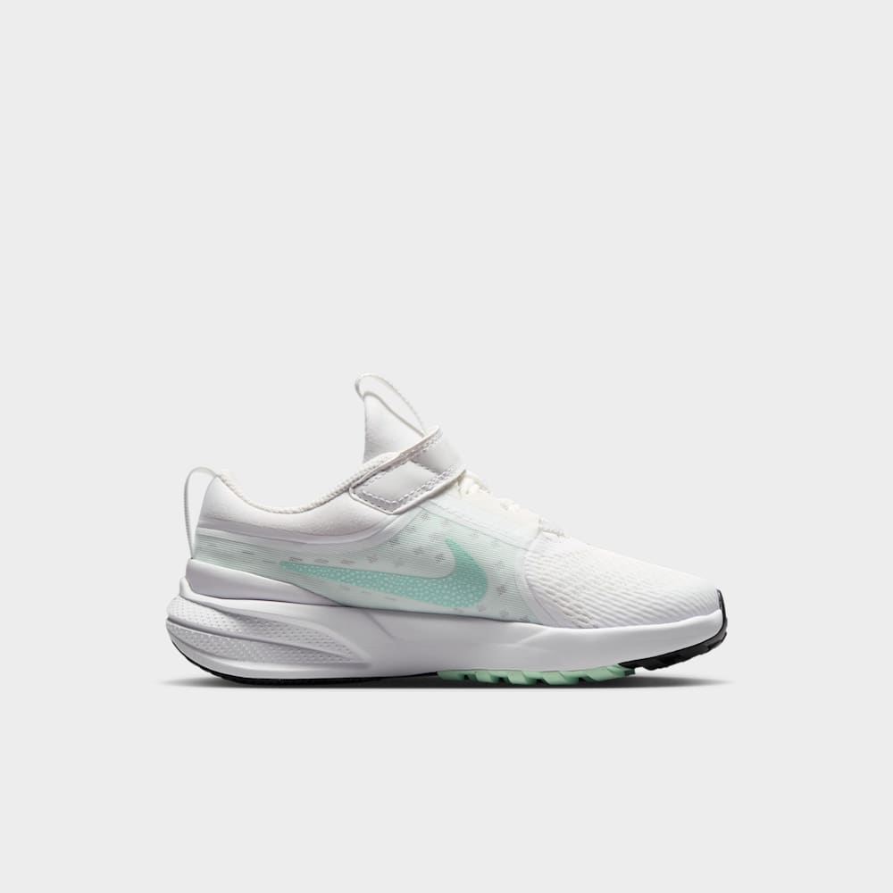 Tenis para correr para niño en blanco · HF7005-104 - vista 3