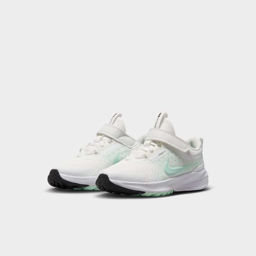 Tenis para correr para niño en blanco · HF7005-104 - vista 5