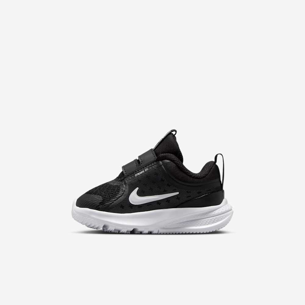 Tenis para correr para niño en negro · HF7006-002 - vista 1