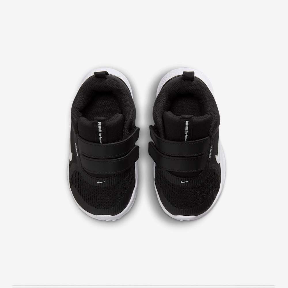 Tenis para correr para niño en negro · HF7006-002 - vista 4