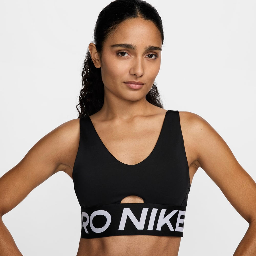 Brasier y Tops deportivos para entrenamiento para mujer en negro · HF7324-010 - vista 3