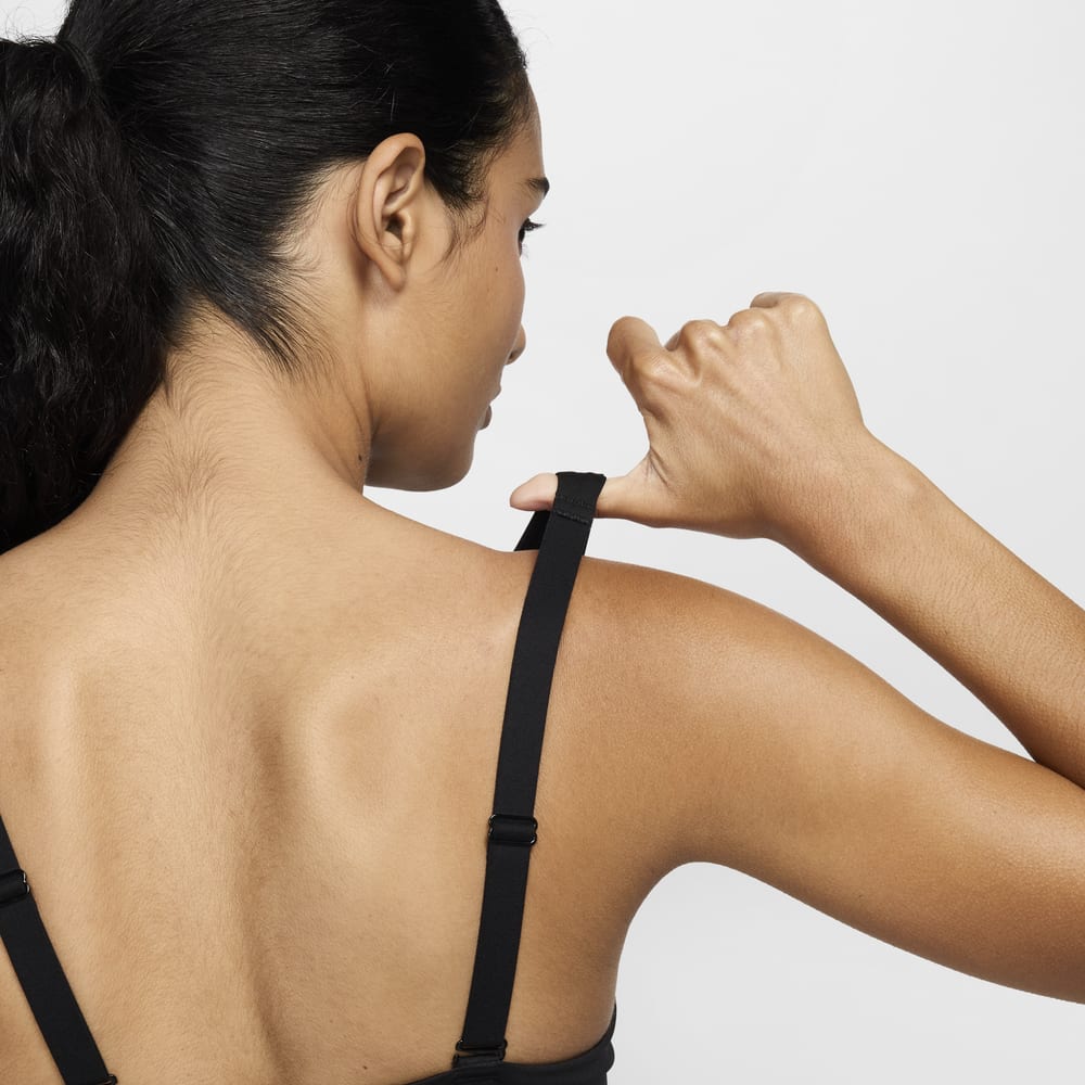 Brasier y Tops deportivos para entrenamiento para mujer en negro · HF7324-010 - vista 8