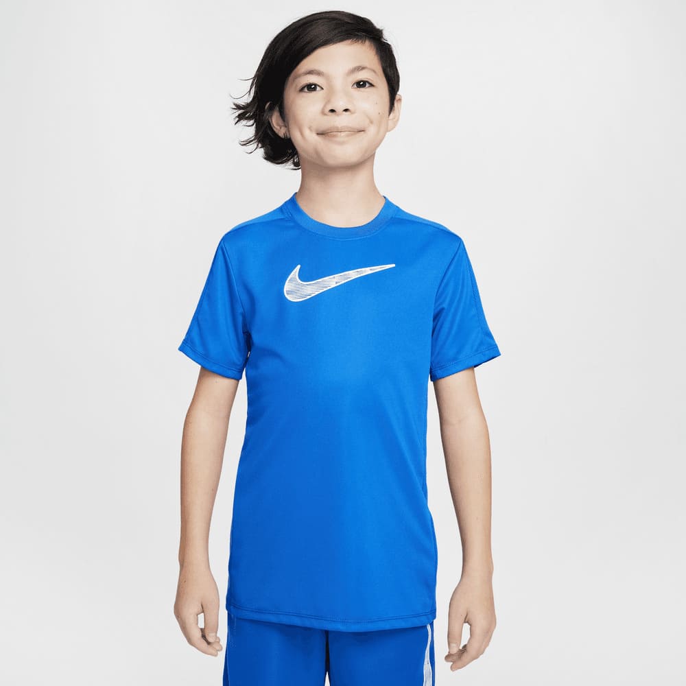 Camisetas y esqueletos para entrenamiento para niño en azul · HF8079-480 - vista 1
