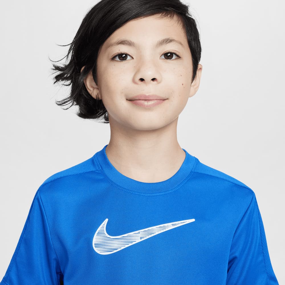 Camisetas y esqueletos para entrenamiento para niño en azul · HF8079-480 - vista 3