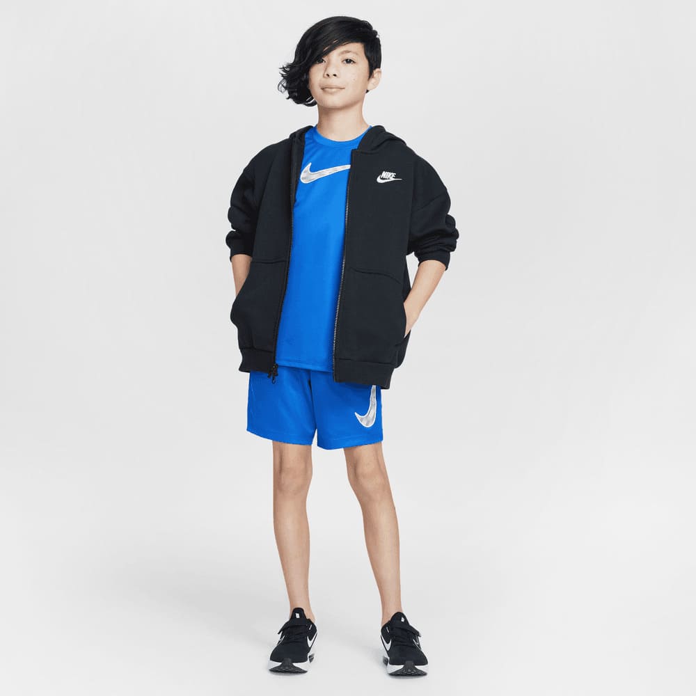 Camisetas y esqueletos para entrenamiento para niño en azul · HF8079-480 - vista 4