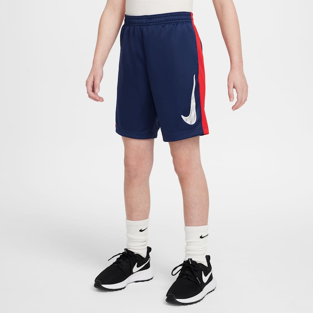 Shorts y Pantalonetas para entrenamiento para niño en azul · HF8081-410 - vista 1