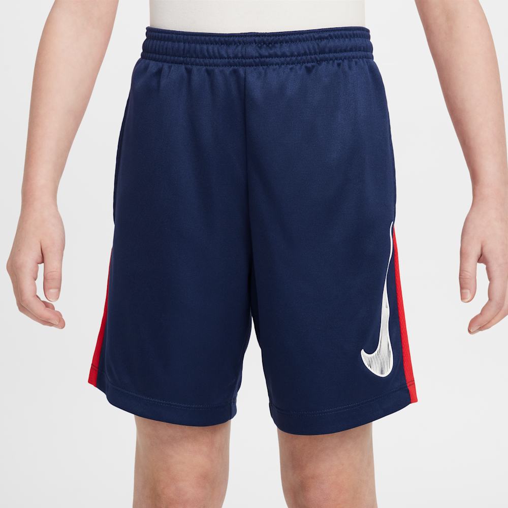 Shorts y Pantalonetas para entrenamiento para niño en azul · HF8081-410 - vista 2