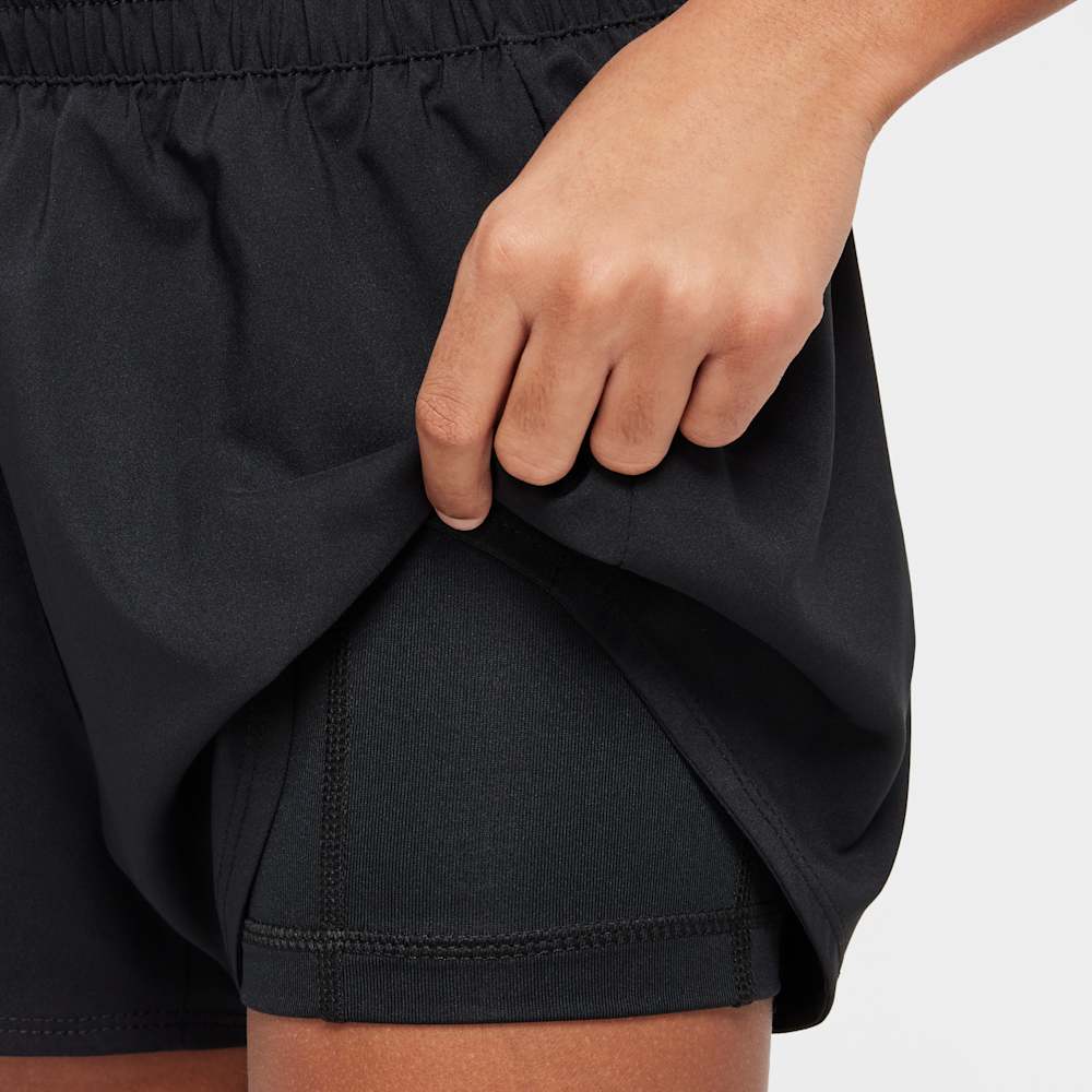 Shorts y Pantalonetas para entrenamiento para niño en negro · HF8237-010 - vista 7