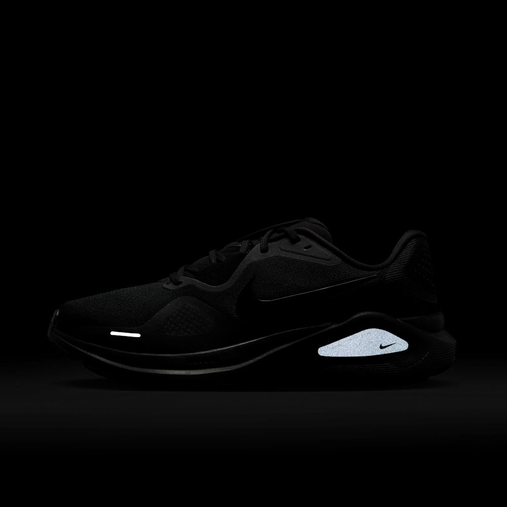 Tenis para correr para hombre en negro · HJ1102-001 - vista 9