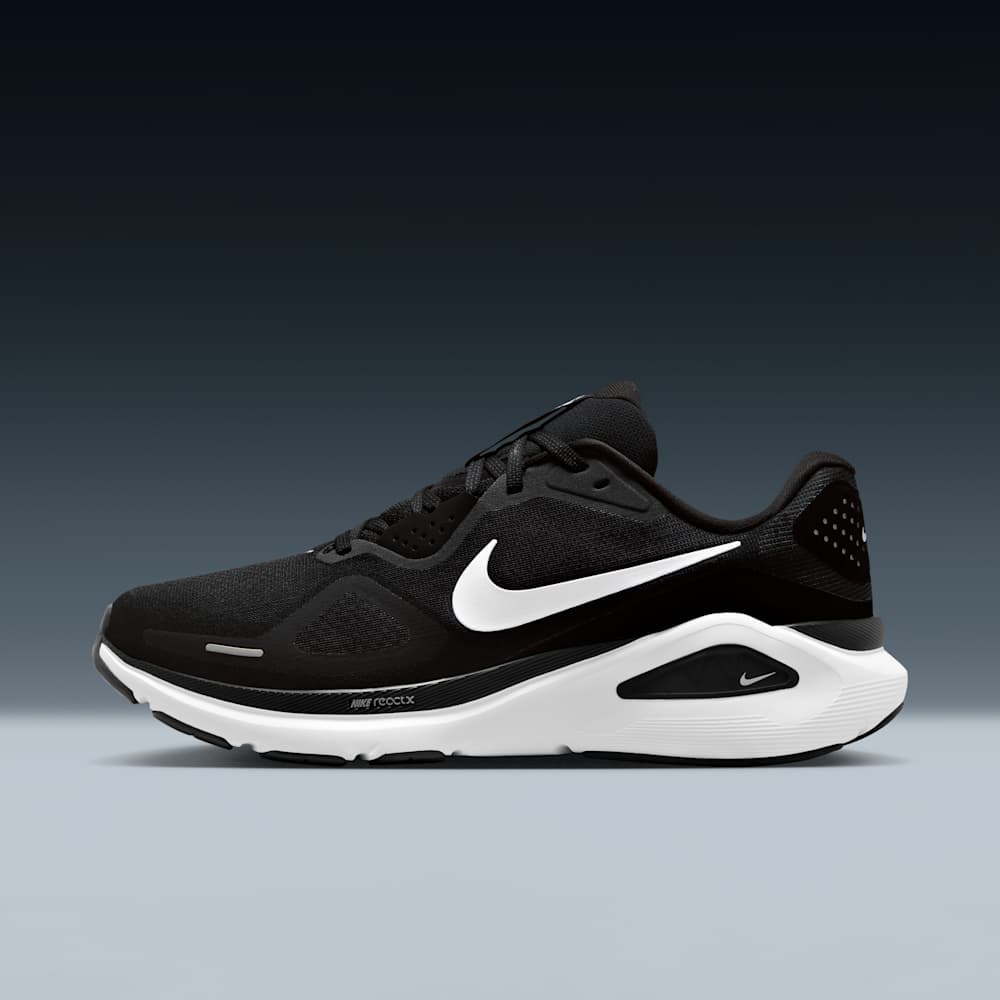 Tenis para correr para hombre en negro · HJ1102-002 - vista 1