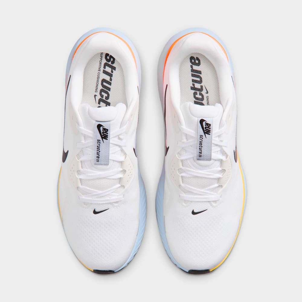 Tenis para correr para hombre en blanco · HJ1102-107 - vista 4